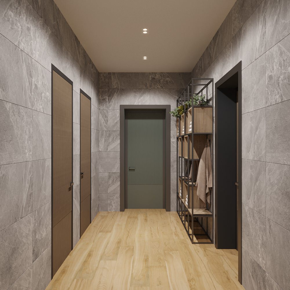 Дом в черте города.