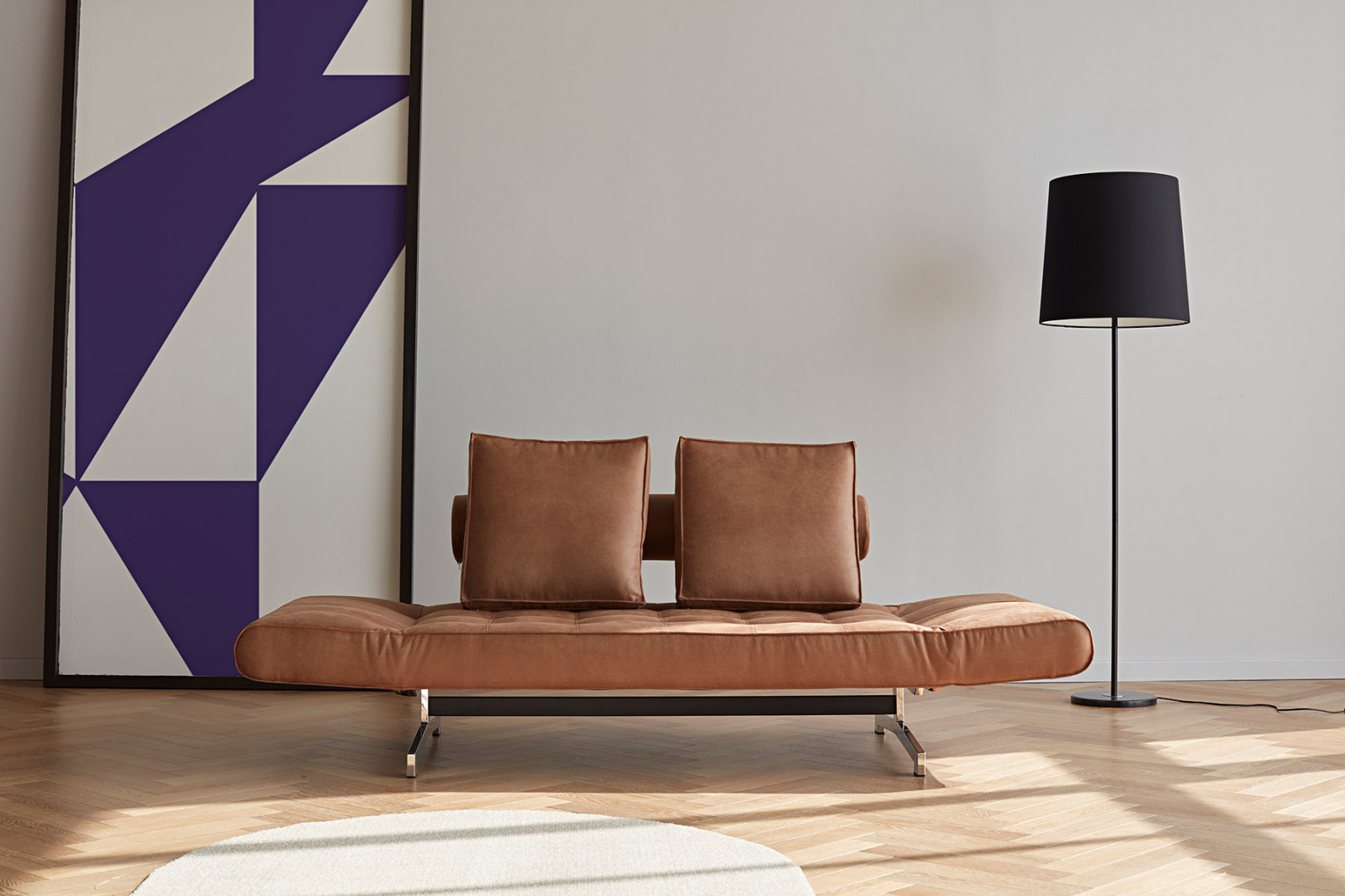 Кушетка Innovation Living Ghia с ножками Chrome