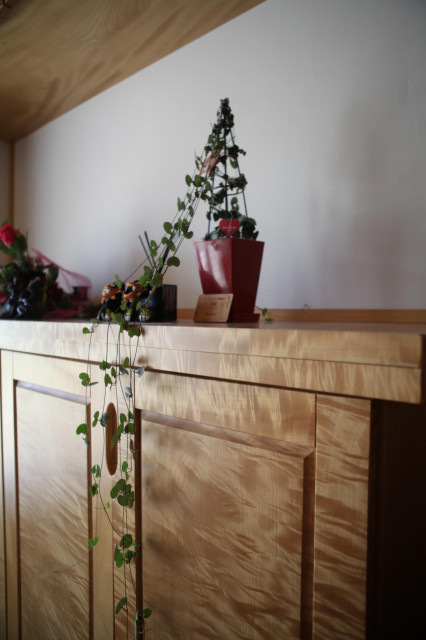 八百津の大きな招き屋根の家 ingresso