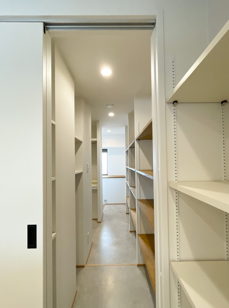 Photo of a scandinavian storage and wardrobe in Other.