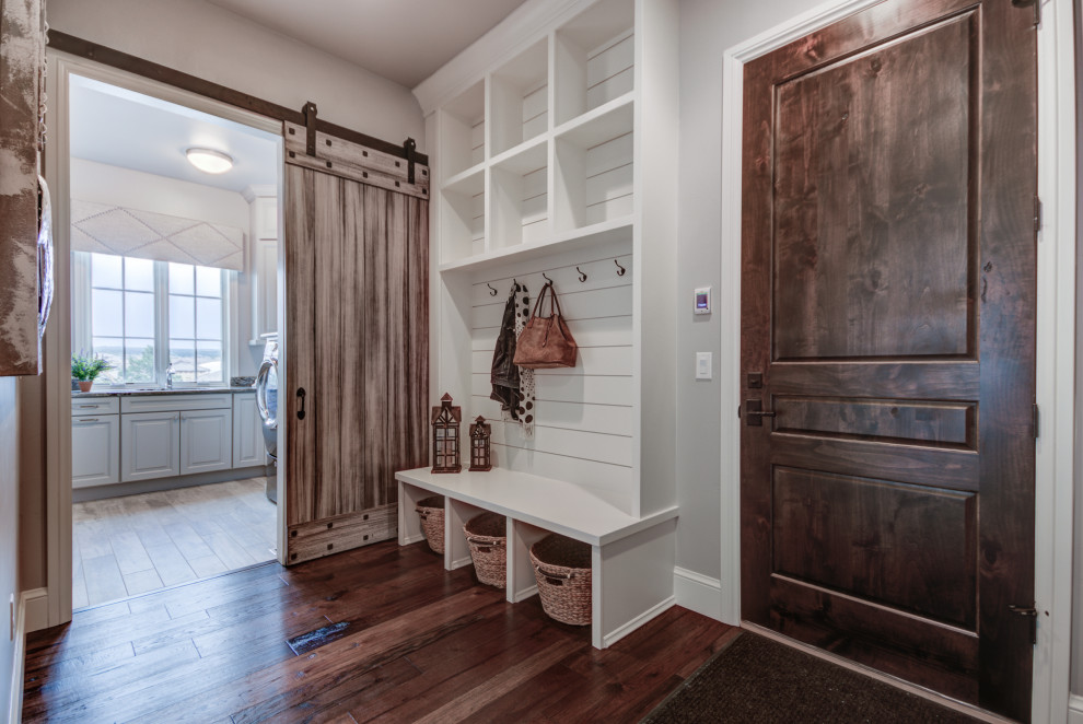 Home design - transitional home design idea in Denver