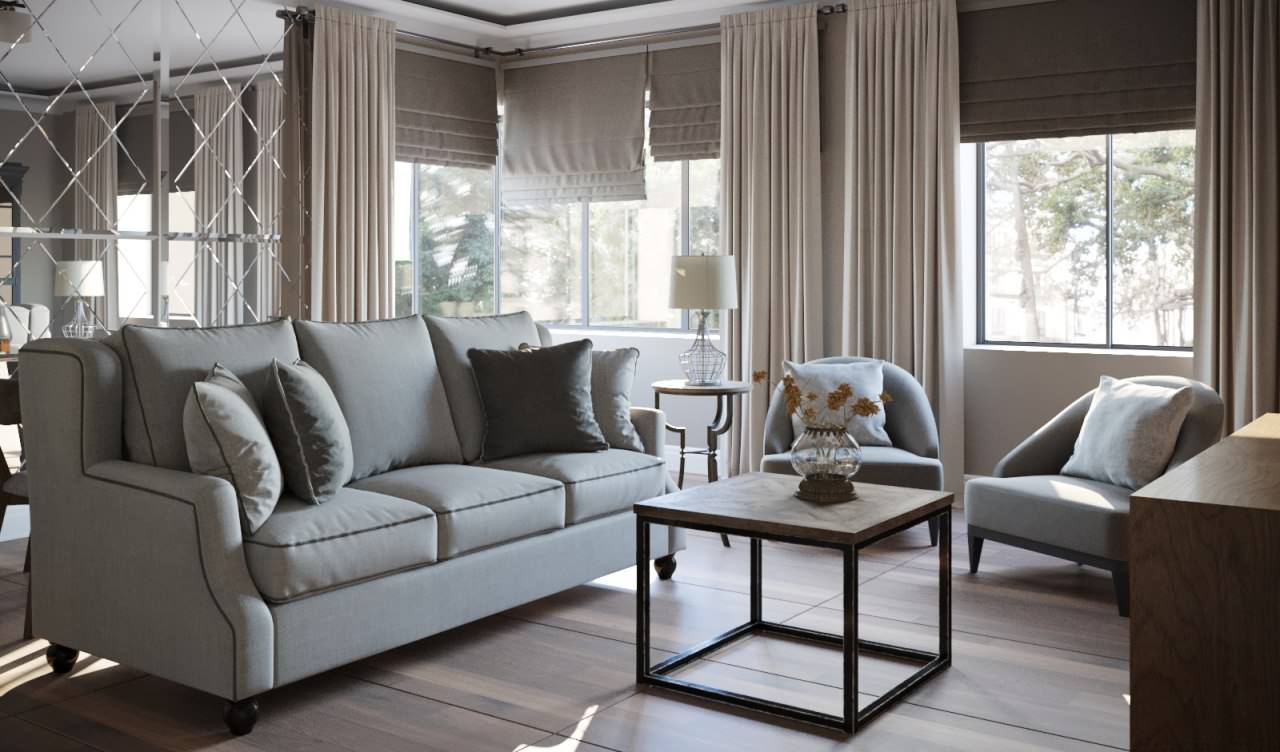 Современная гостиная