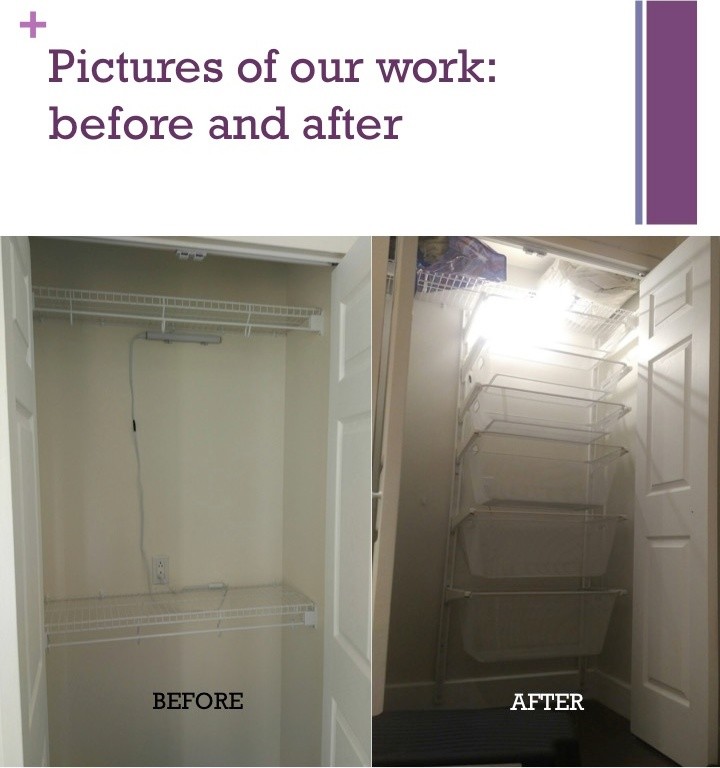 Before & After Closets