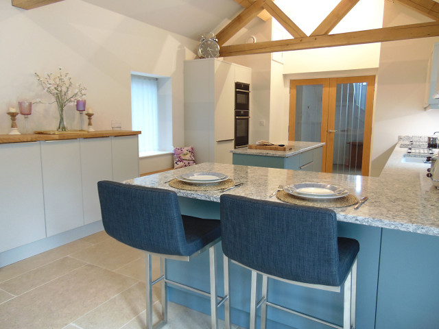 Barn conversion kitchen contemporary-koek