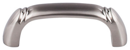 Dover D Pull 2 1/2", Brushed Satin Nickel