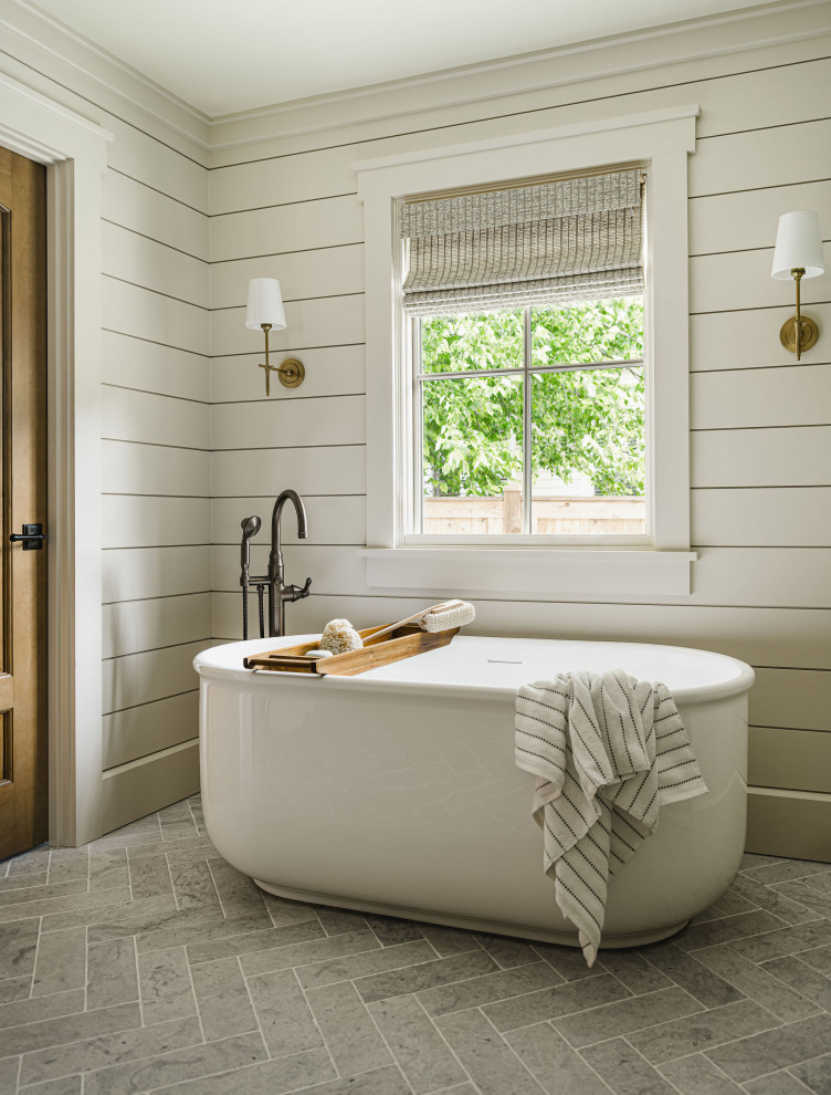 Davidson Village Charmer - Farmhouse - Bathroom - Charlotte - by ...