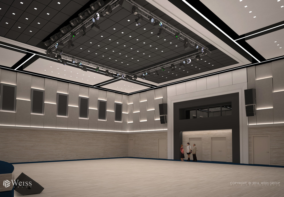 Зал светлый, вид 2.