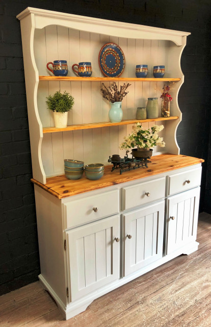 welsh dresser cream Solid 3ft Wood Welsh Dresser in Cream ~ Modern country vintage furniture,  homeware and gifts~ Solid 3ft Wood Welsh Dresser in Cream