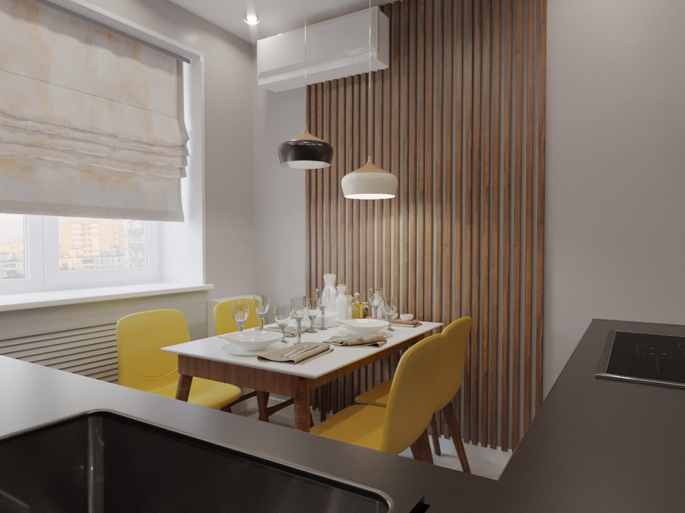 Кухня с яркими акцентами