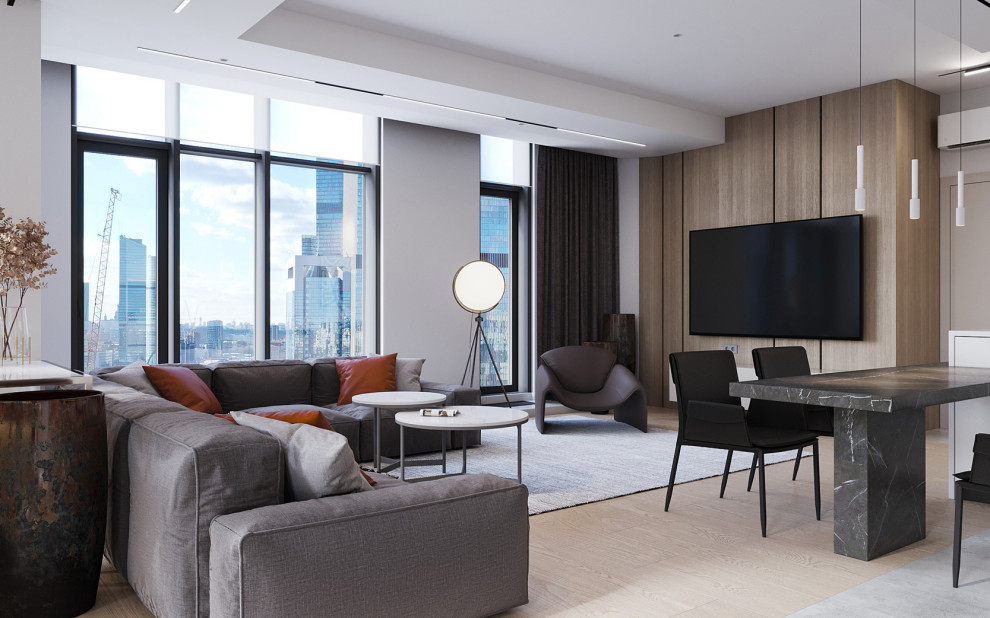 Квартира с панорамным остеклением