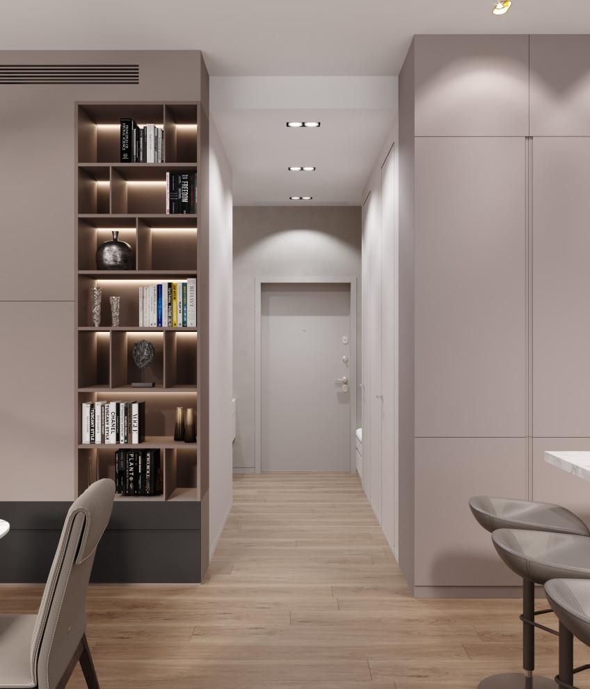 Квартира 127 кв.м. в современном стиле в ЖК Серебряный Парк.