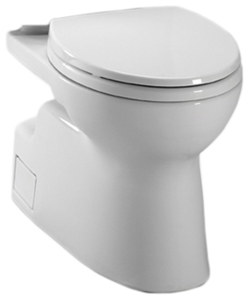 Toto CT474CEFG#01 White Vespin II Two-Piece High-Efficiency Toilet Bowl, 1.28GPF