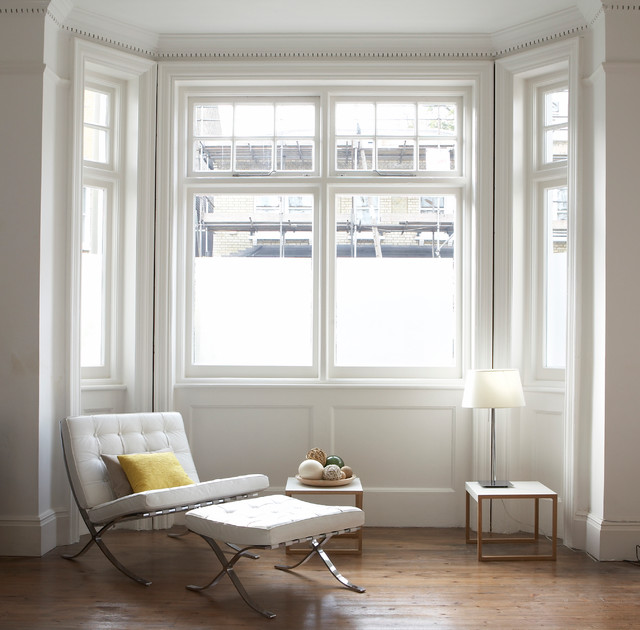 Casement window bay klassisk-vardagsrum