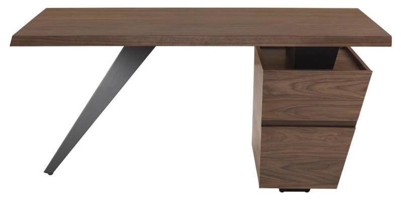 60 Unique Wood Steel Office Desk Contemporary Desks And Hutches By Office Furniture More