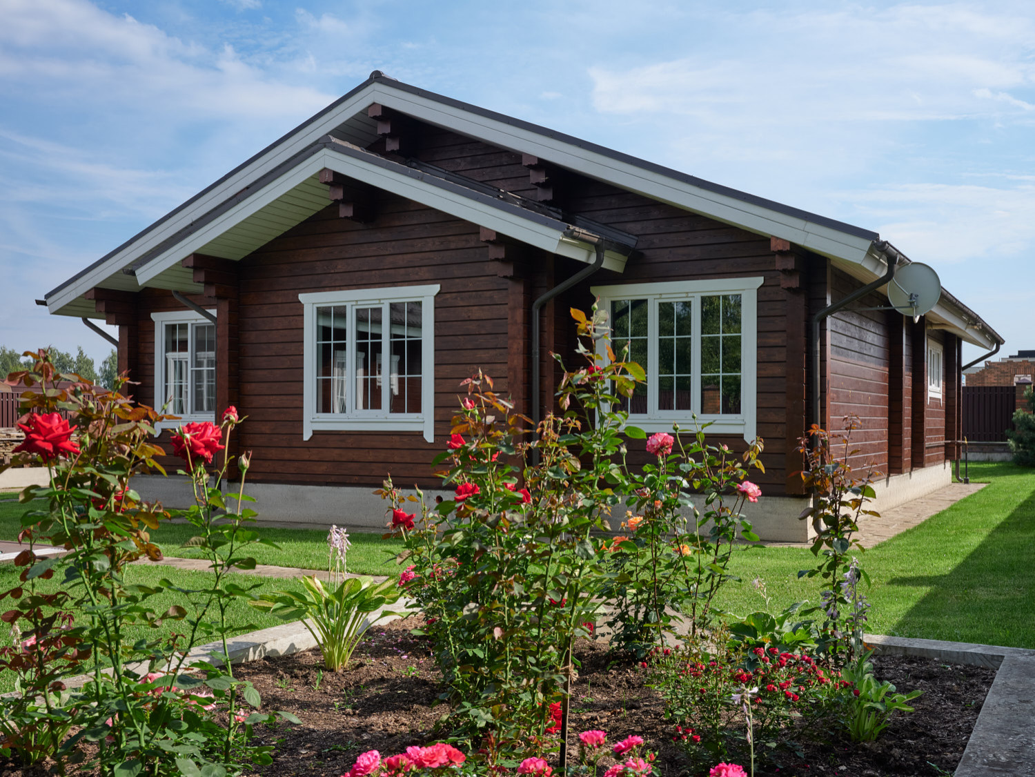 Дом из клееного бруса