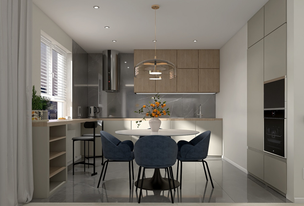 Трехкомнатная квартира в современном стиле