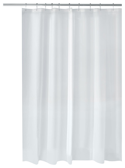 iDesign EVA Shower Curtain Liner, 72"x84", Frost