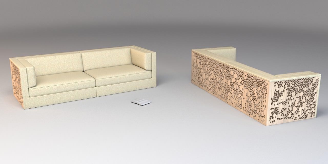 Мебель для загородного дома в Латвии