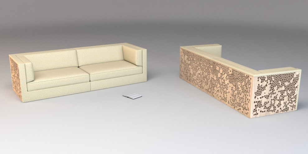 Мебель для загородного дома в Латвии