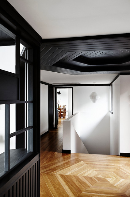 Castlecrag House contemporary-hall