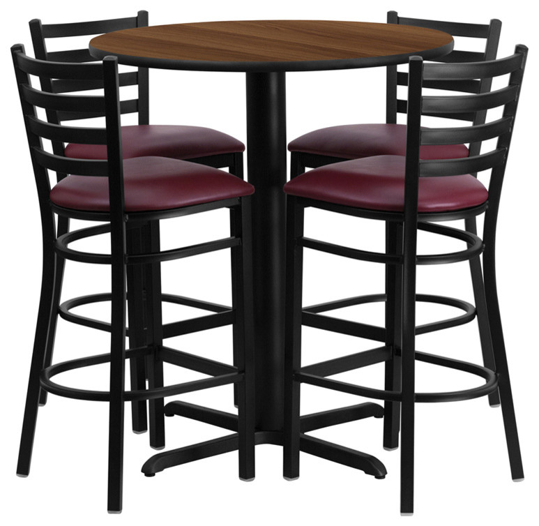 Flash Furniture Table Set Contemporary Dining Sets by BisonOffice