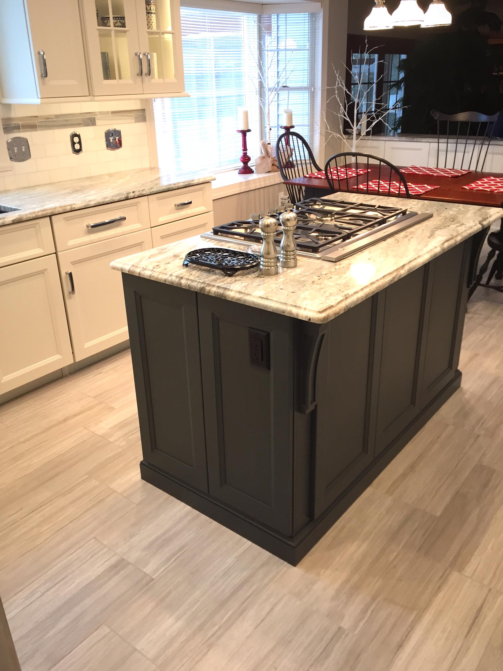 White & Gray Kitchen Remodel in Chambersburg, PA