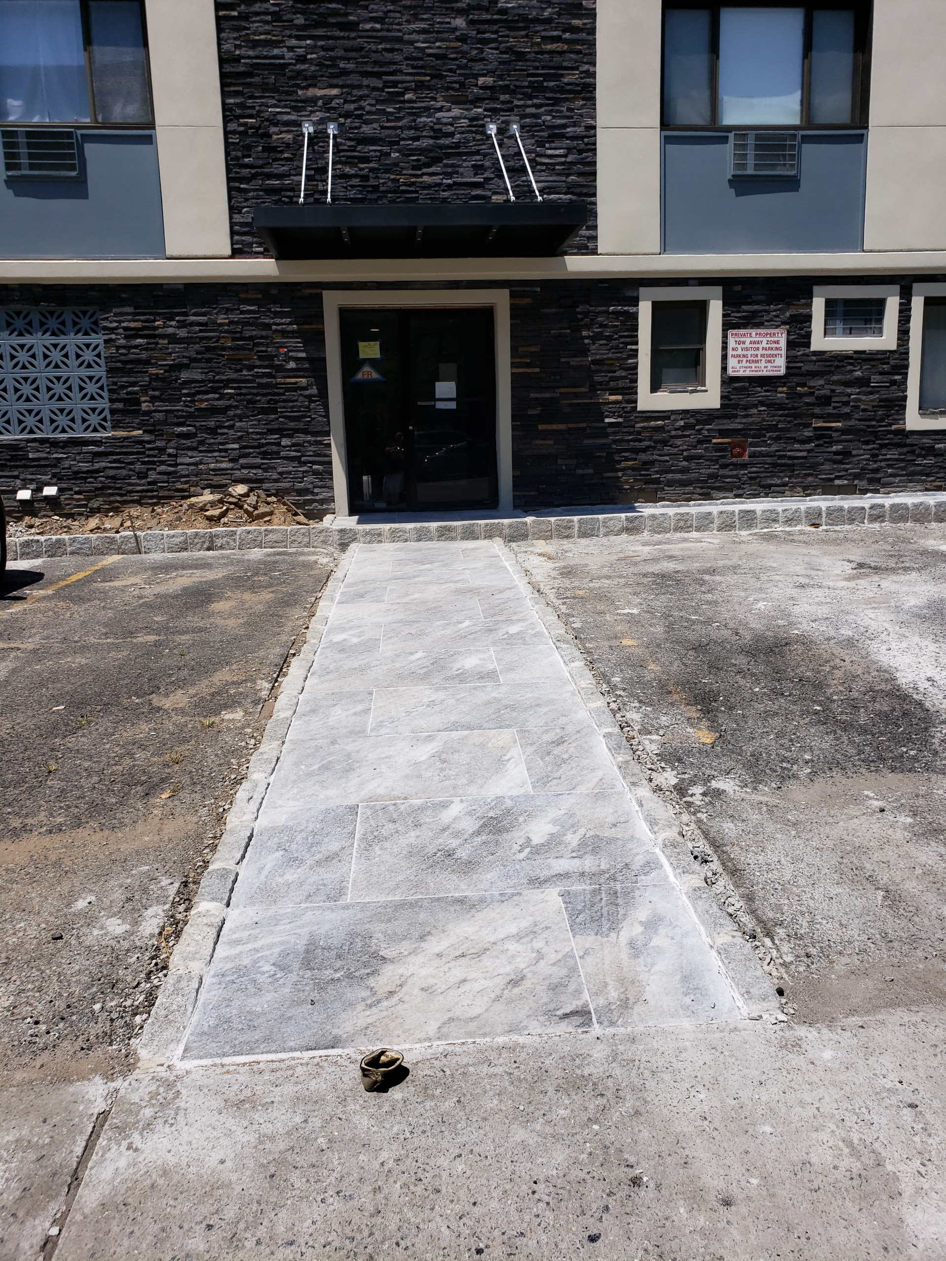 Exterior Renovation of Facade of Multi-Unit Building