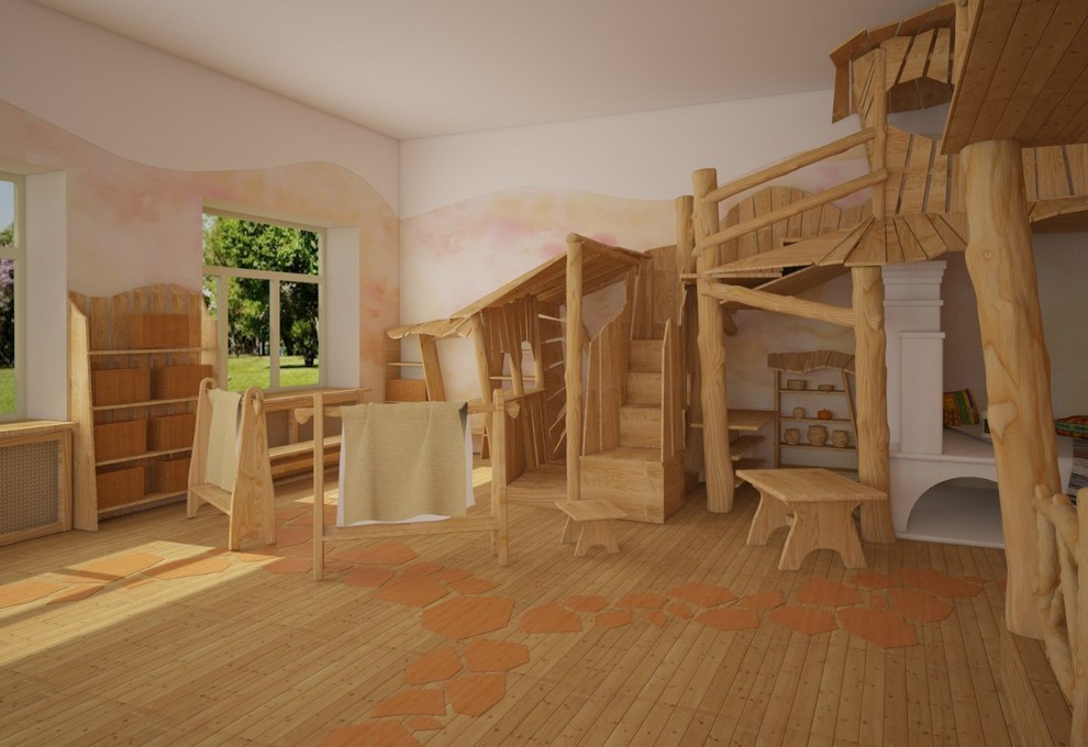 Дизайн-проект интерьера для частного детского садика