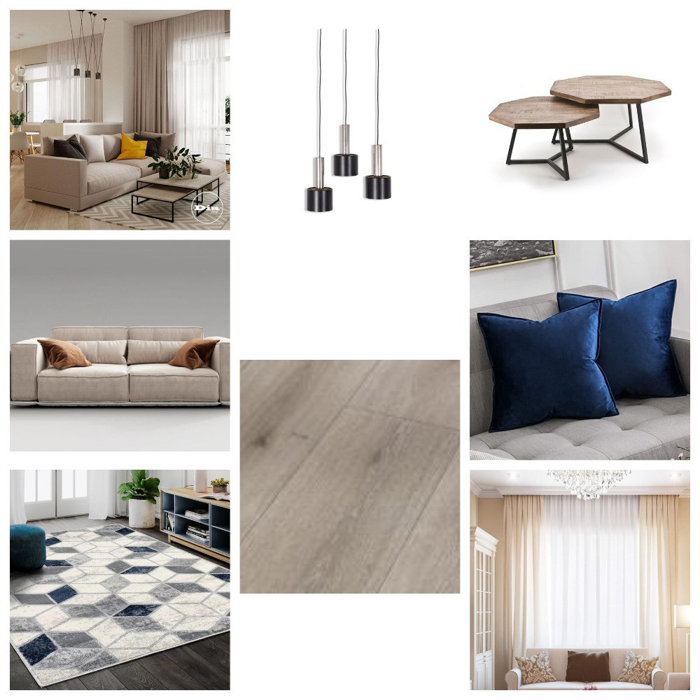 коллаж гостинной