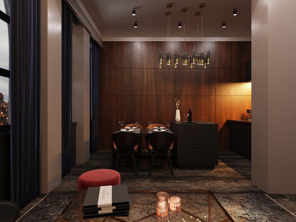 Дизайн проект однокомнатной квартиры в ЖК "Esper Club"