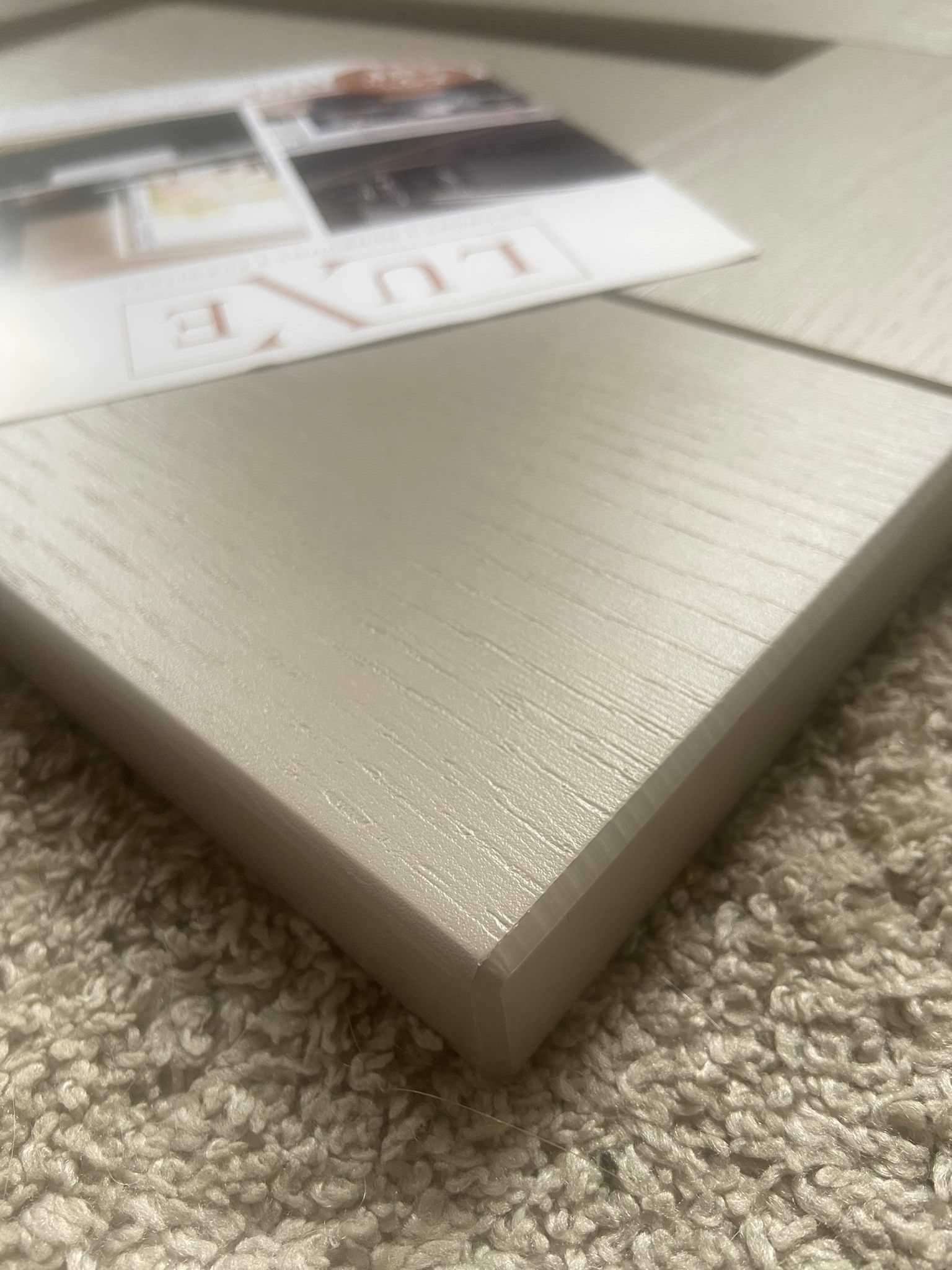 5 piece vinyl wrapped shaker door