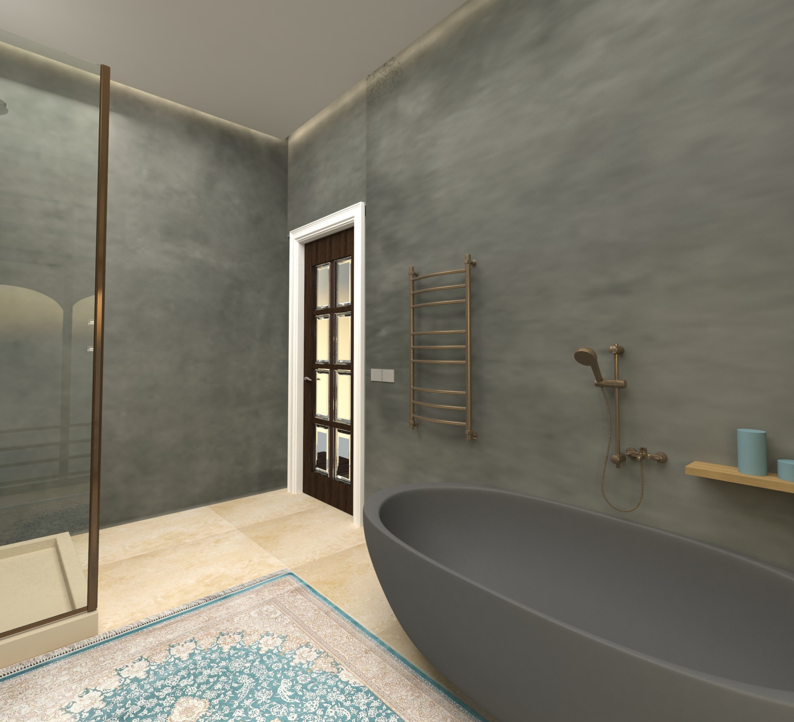 Мастер спальня в КП Новорижский