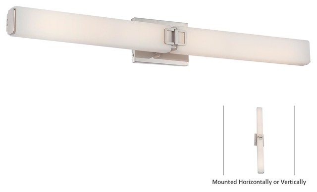 Minka Lavery Square Led Bathroom Vanity Bar Light Contemporary