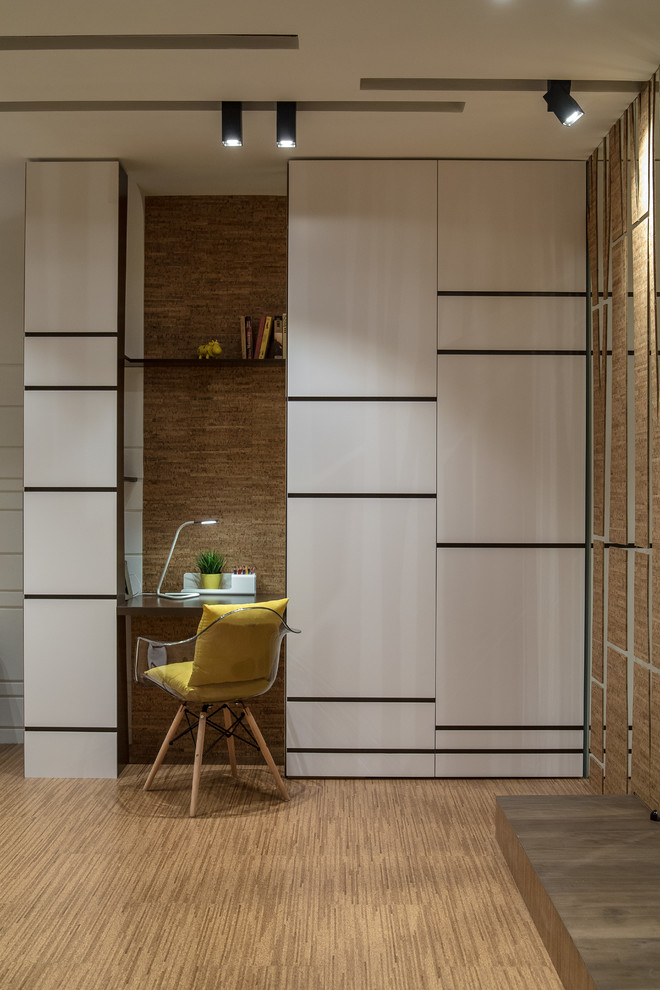 Гостиная в осенних тонах.