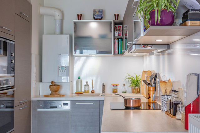 R&eacute;alisation d'une cuisine &eacute;quip&eacute;e &agrave; GEX modern-kueche