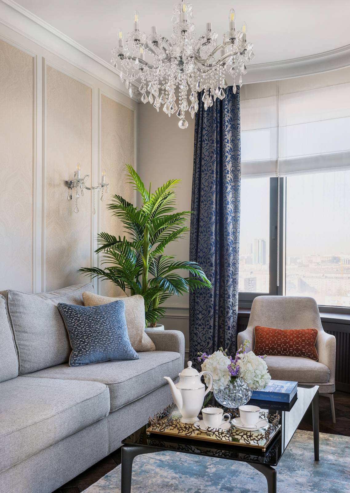 Трехкомнатная квартира с венгерским камином HQ Keramik