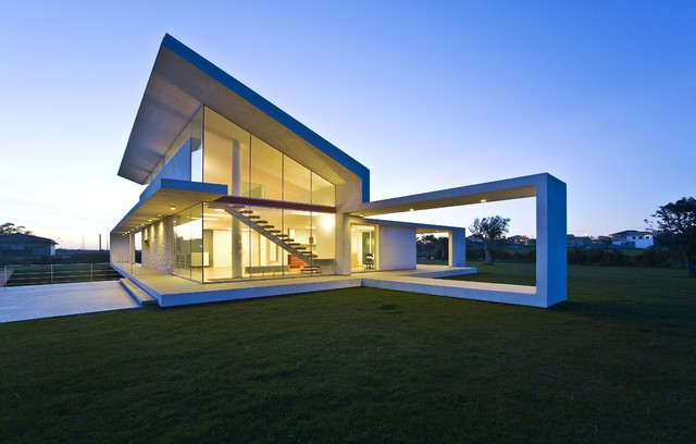 Villa T contemporary-exterior