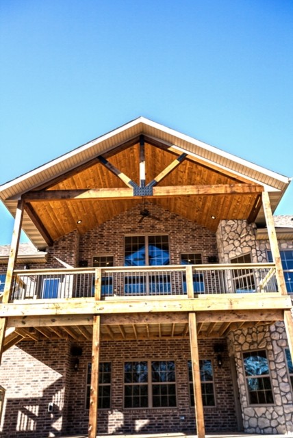 Deck - rustic deck idea