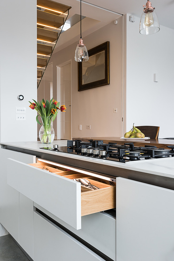 Stylish Kitchen in West London - Contemporary - Kitchen - London - by