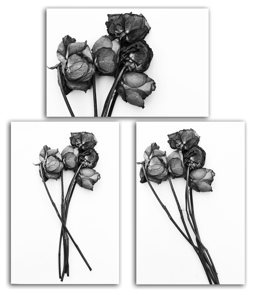 Indoor/Outdoor 3 Piece Wall Art Set (24x48) 'Memories of You' Contemporary Outdoor Wall Art