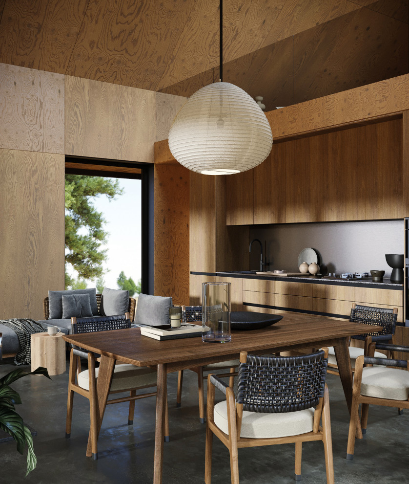 Дом в Экостиле, интерьер