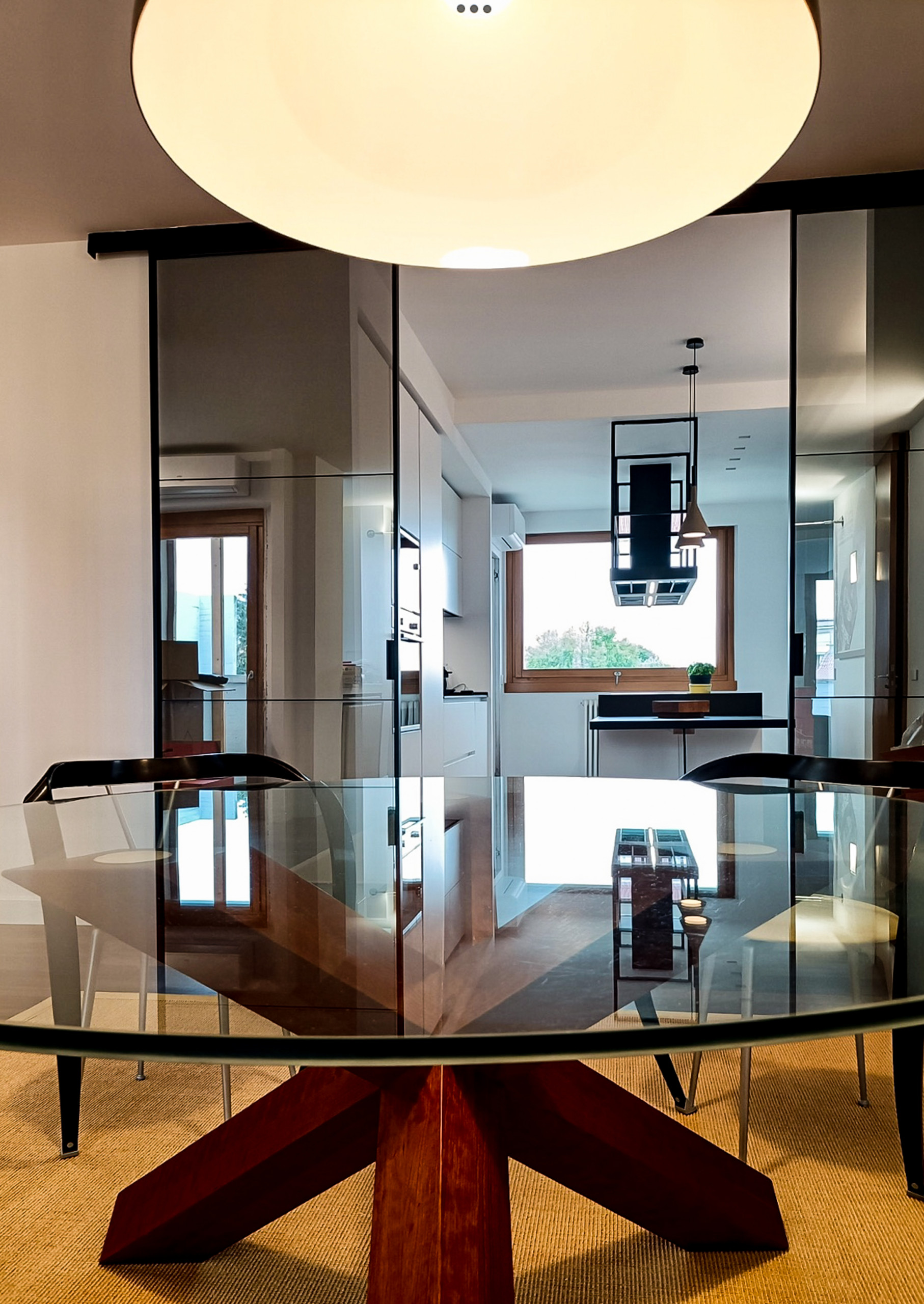 Sala da pranzo_ Attico e superattico di 200mq