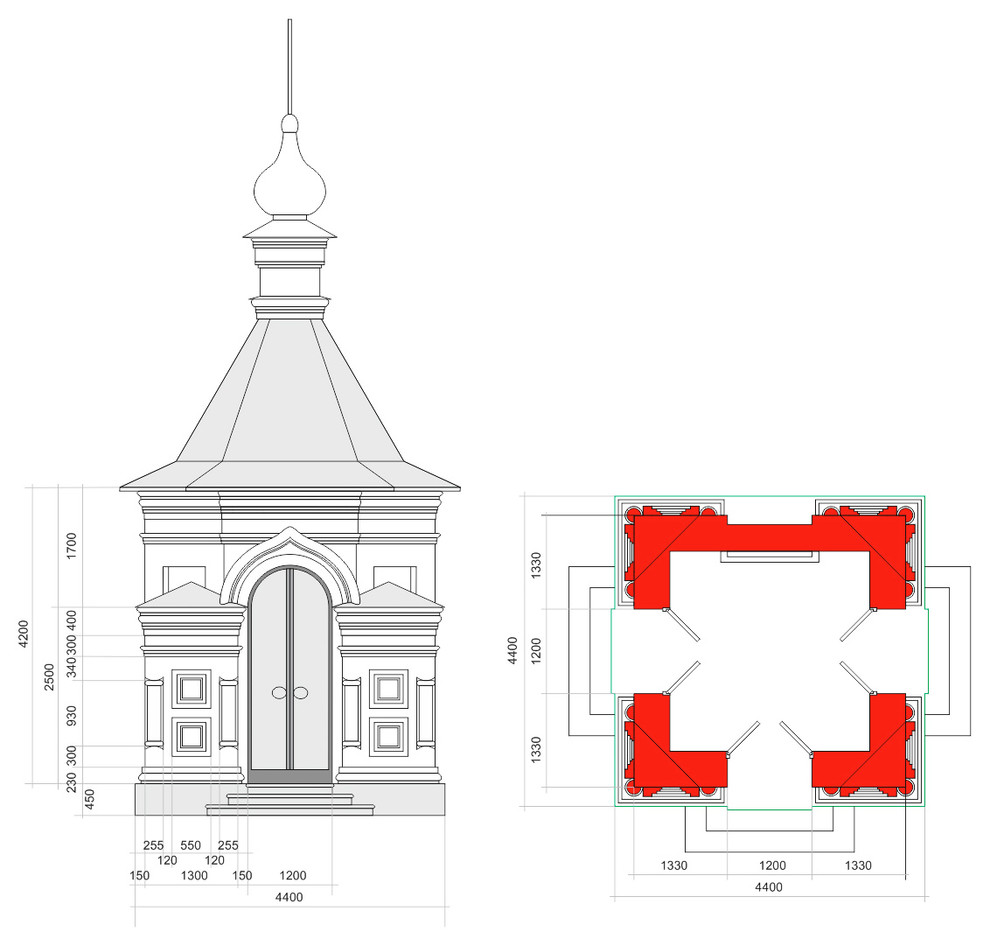 Часовня, подарок мецената городу.