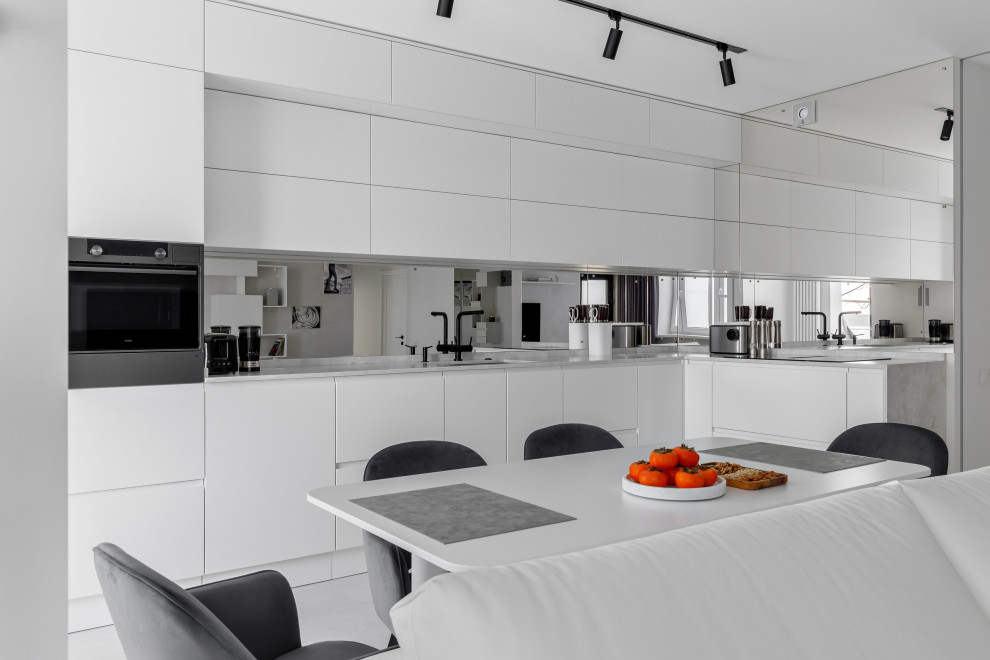 Реализация проекта трехкомнатной квартиры "ЖК на Высоте"