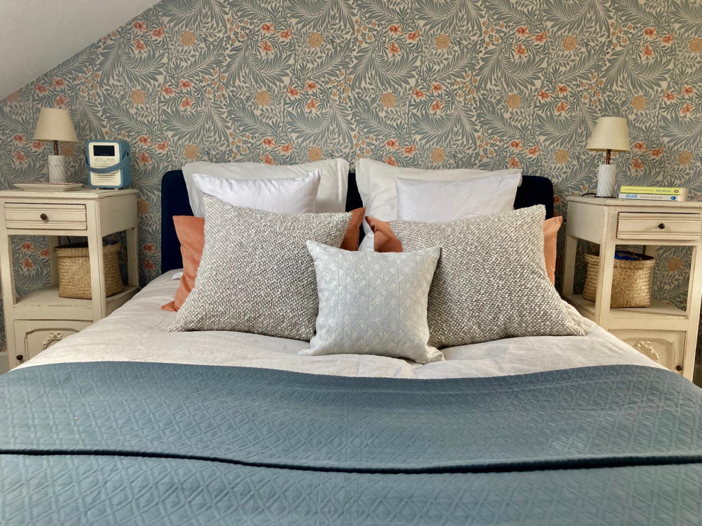 Living Room Renovation with Pastel Fusion in Wandsworth, London