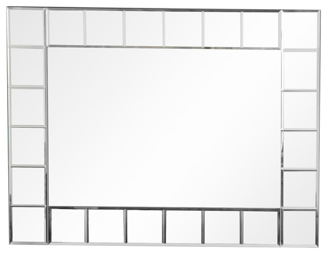 Lalo Large Frameless Mirror 31 5 X23 6, Long Frameless Mirror