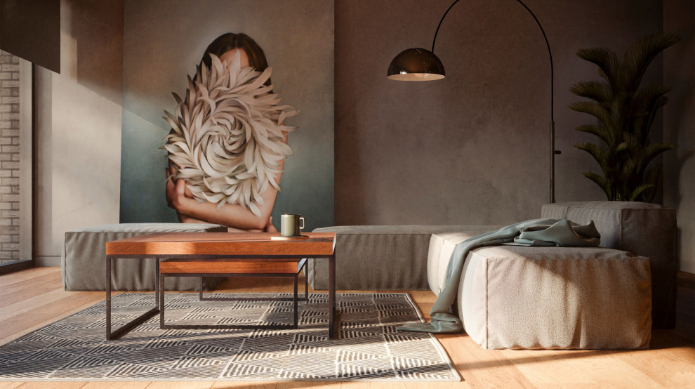 Индивидуальный проект интерьера загородного дома в "Патроны Парк"