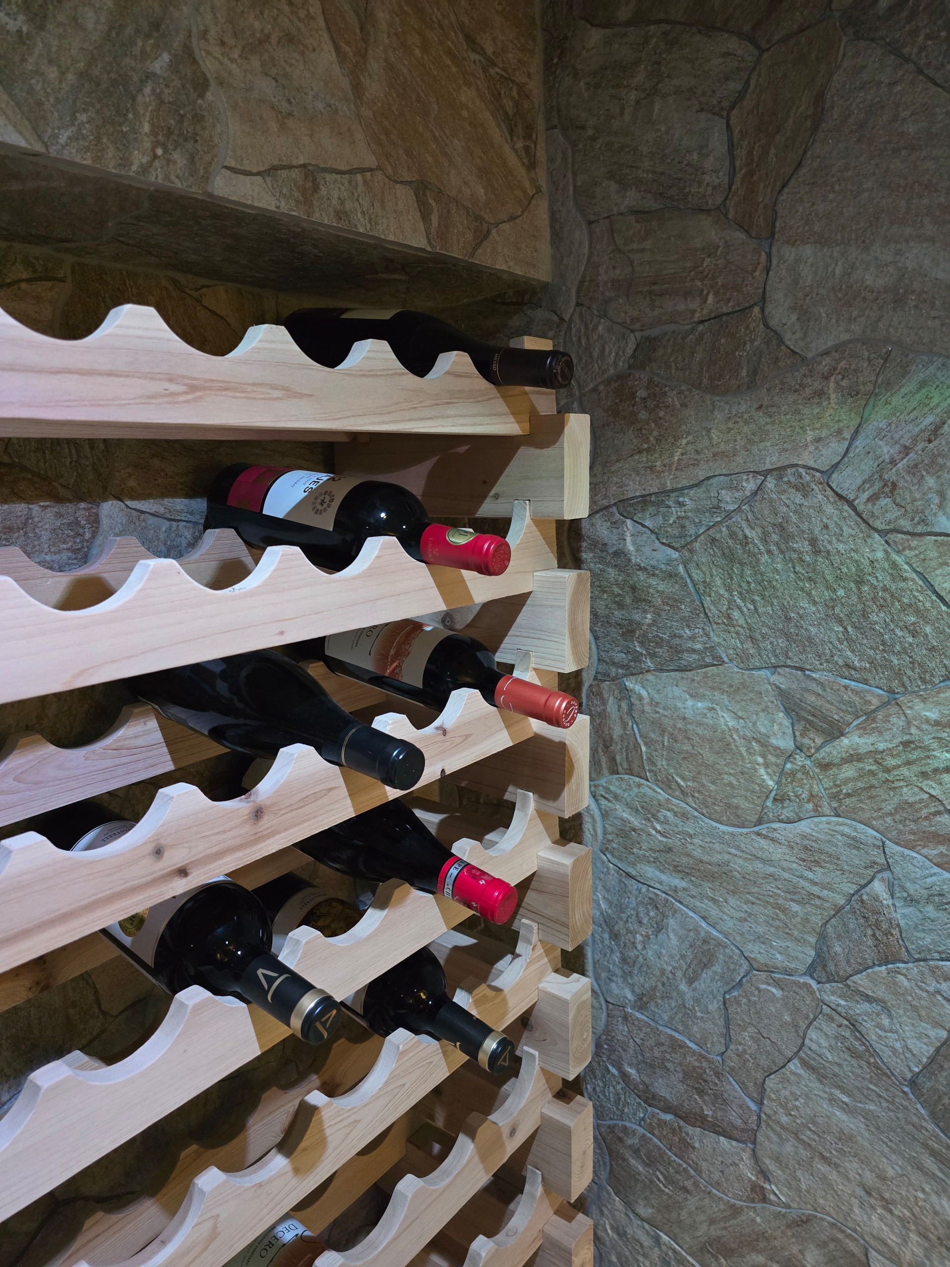 Full Basement renovation with exercise room, wine cellar, TV room and Sauna
