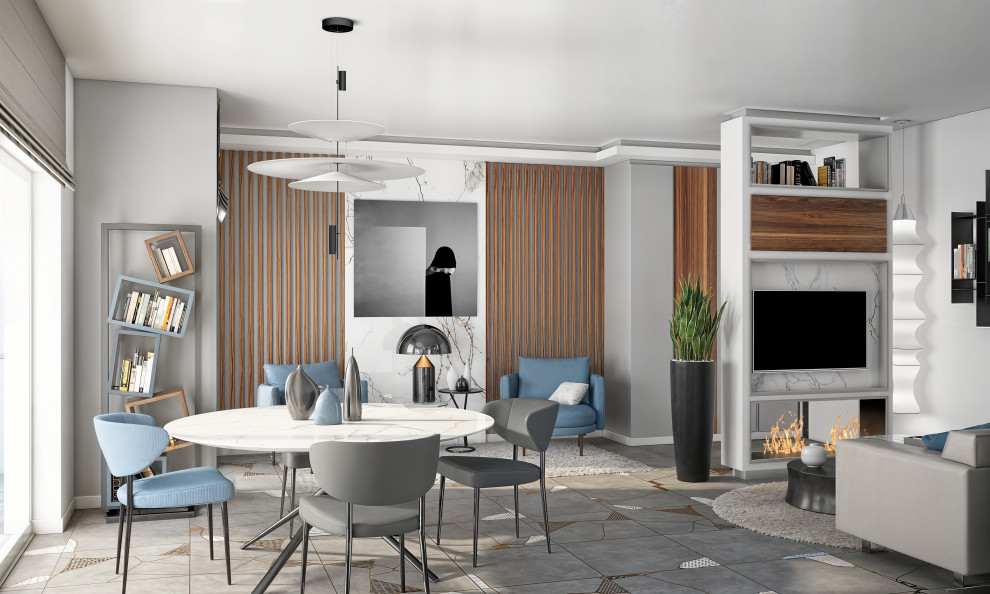 Progetto d'interior design "Via di val Cannuta"