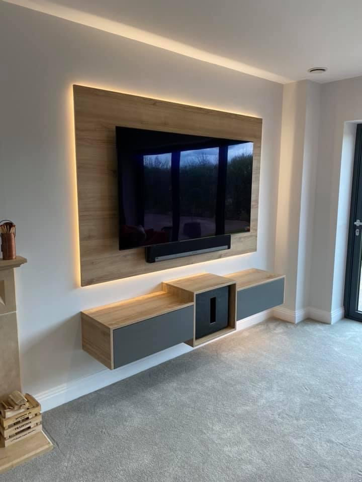 TV feature wall
